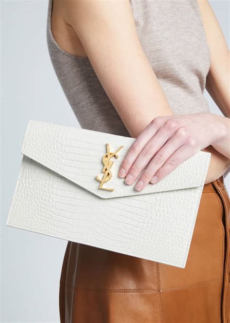 ysl clutch with strap|ysl uptown clutch.